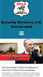 Mobile Screenshot of polosecurity.com