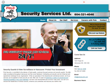 Tablet Screenshot of polosecurity.com